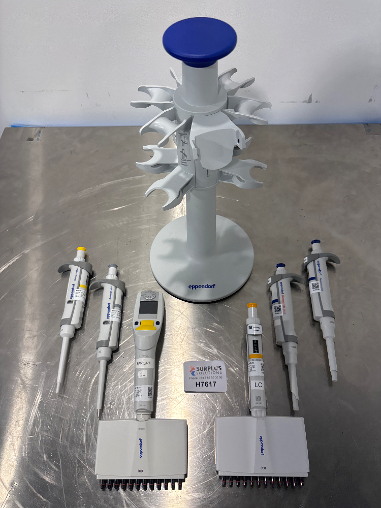 Image of Eppendorf Research Plus x6 Pipettes